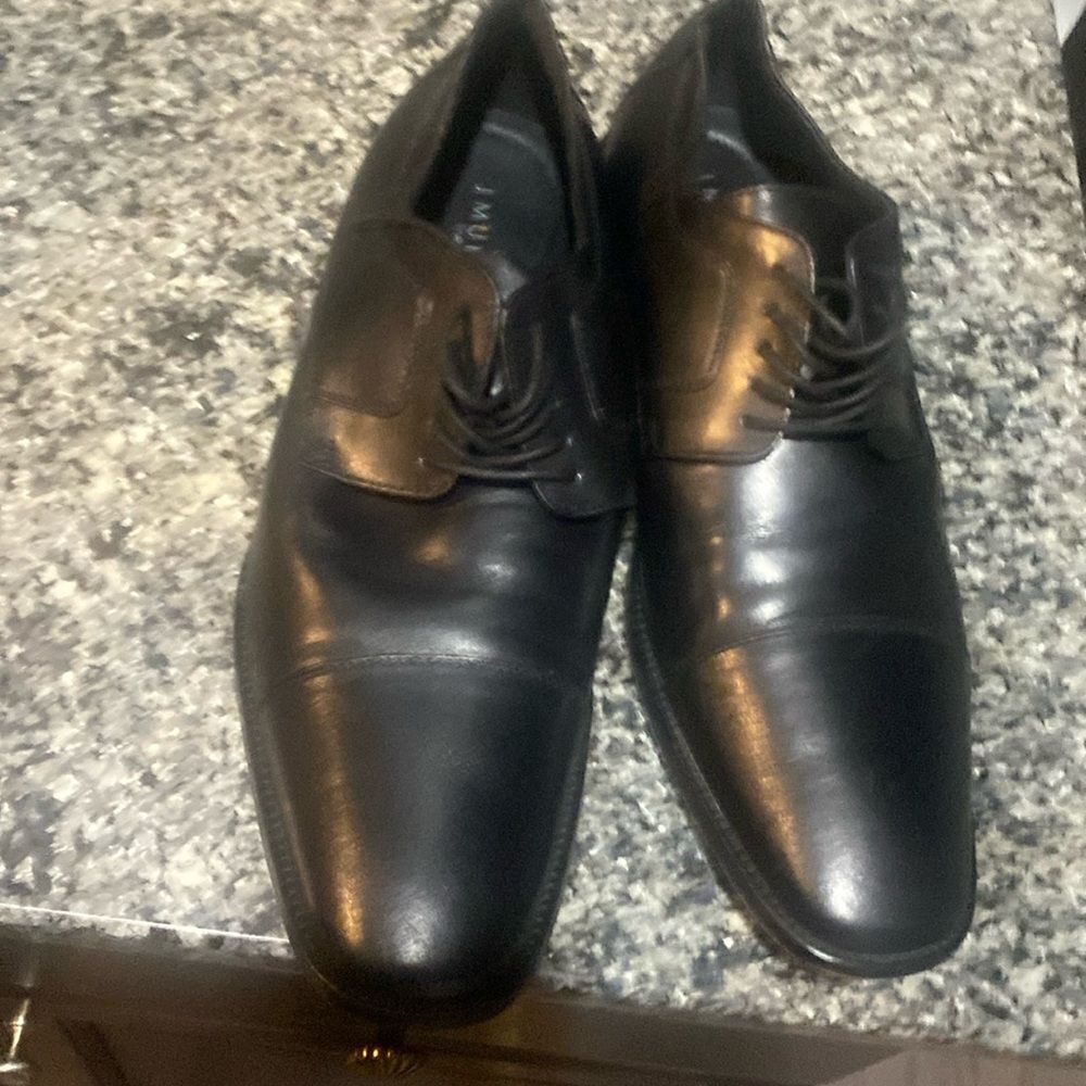 Johnston & Murphy men 's dress shoes sz 15 look great